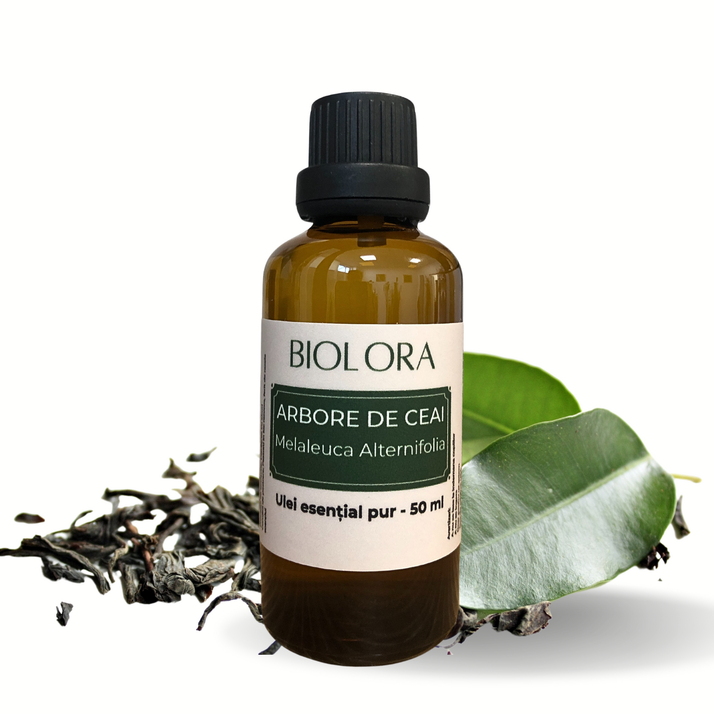 Ulei Esential de Arbore de Ceai/Tea Tree/Melaleuca Biolora, aromaterapie, puritate 100%, nediluat, 50 ml