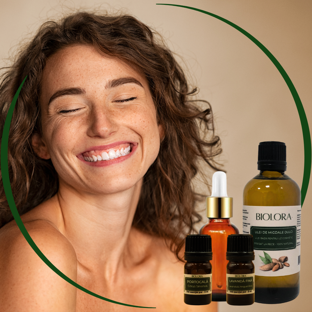 Kit preparare ser îngrijire ten uscat Biolora