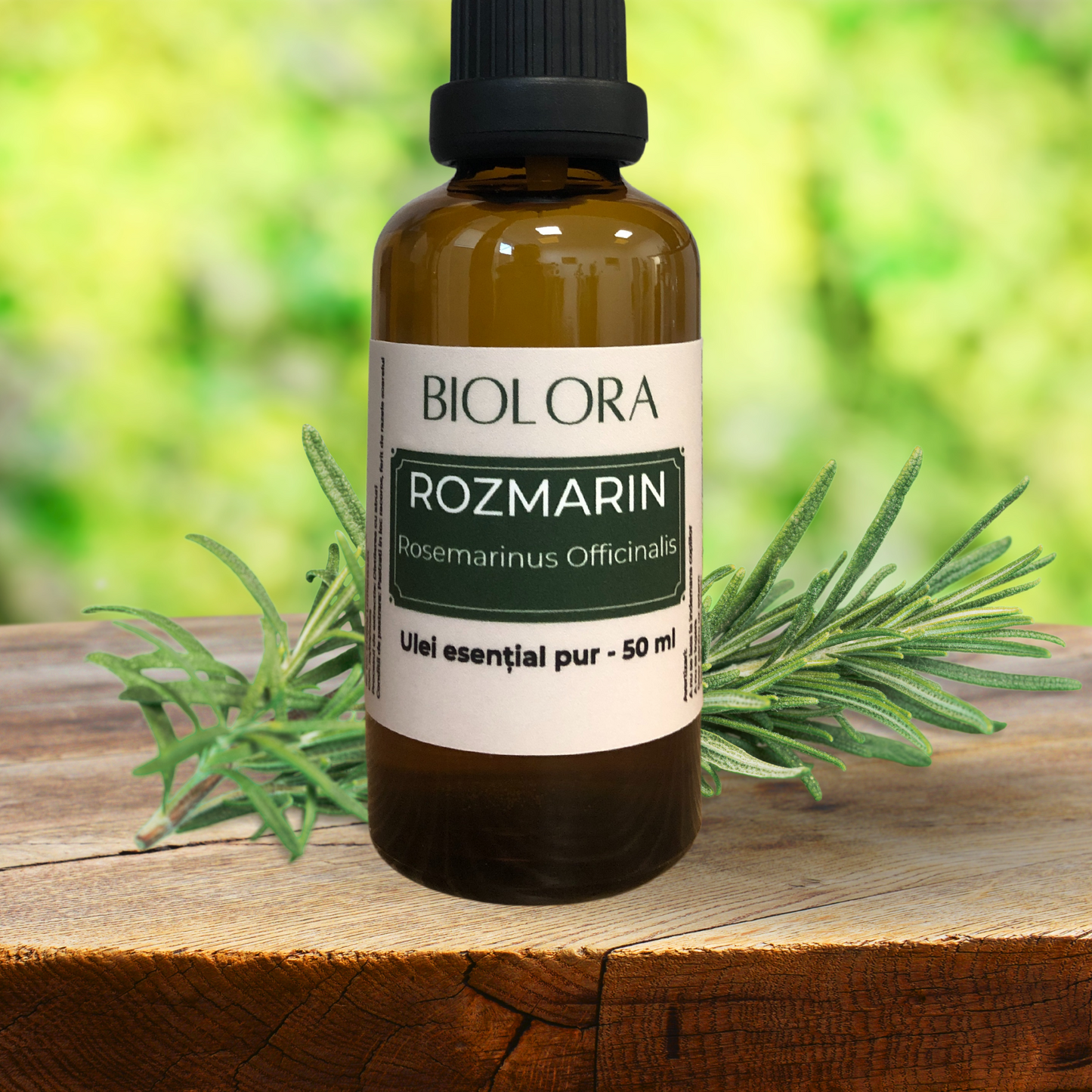 Ulei Esential de Rozmarin Biolora, aromaterapie, puritate 100%, nediluat, 50 ml