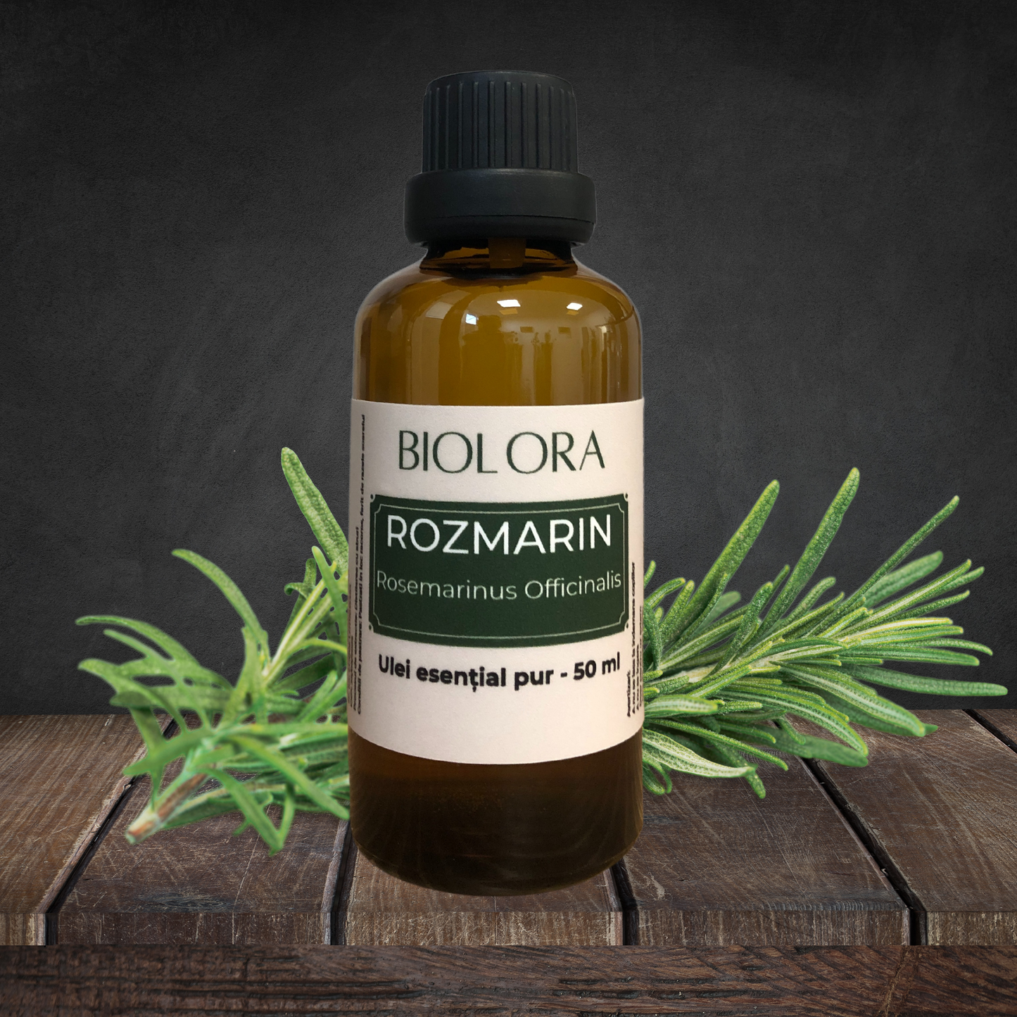 Ulei Esential de Rozmarin Biolora, aromaterapie, puritate 100%, nediluat, 50 ml