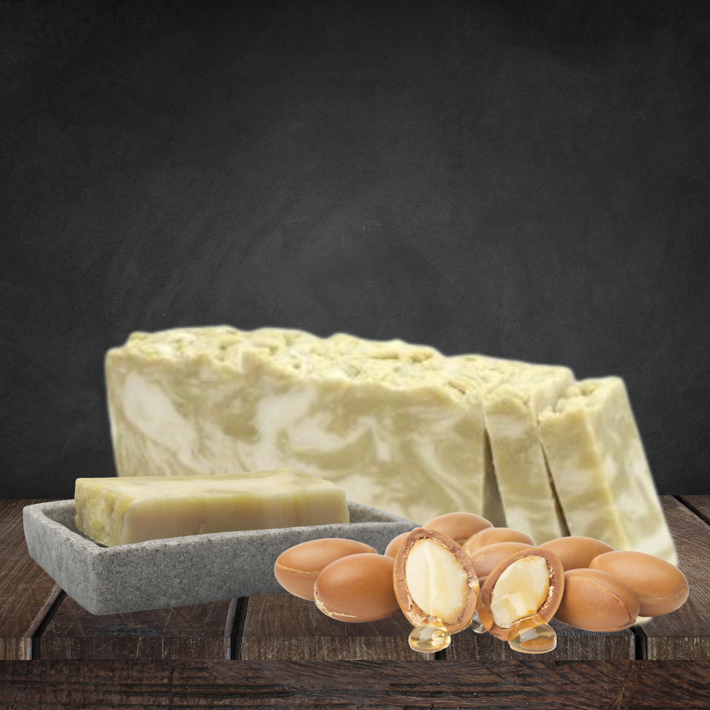 Sapun de casa natural cu ulei de masline si argan