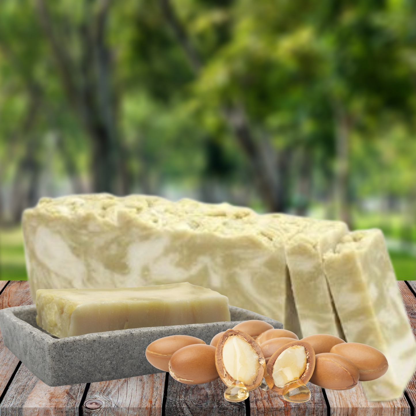 Sapun de casa natural cu ulei de masline si argan