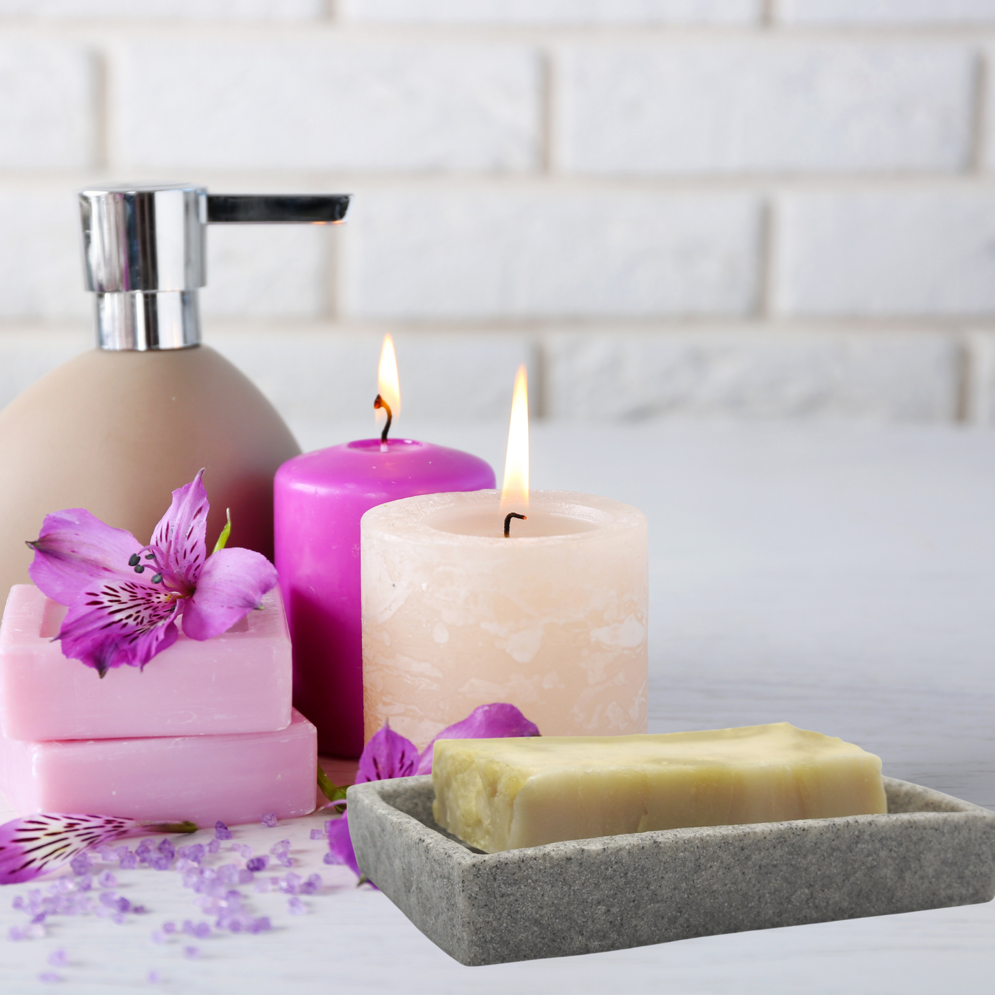 Sapun de casa natural cu ulei de masline si argan