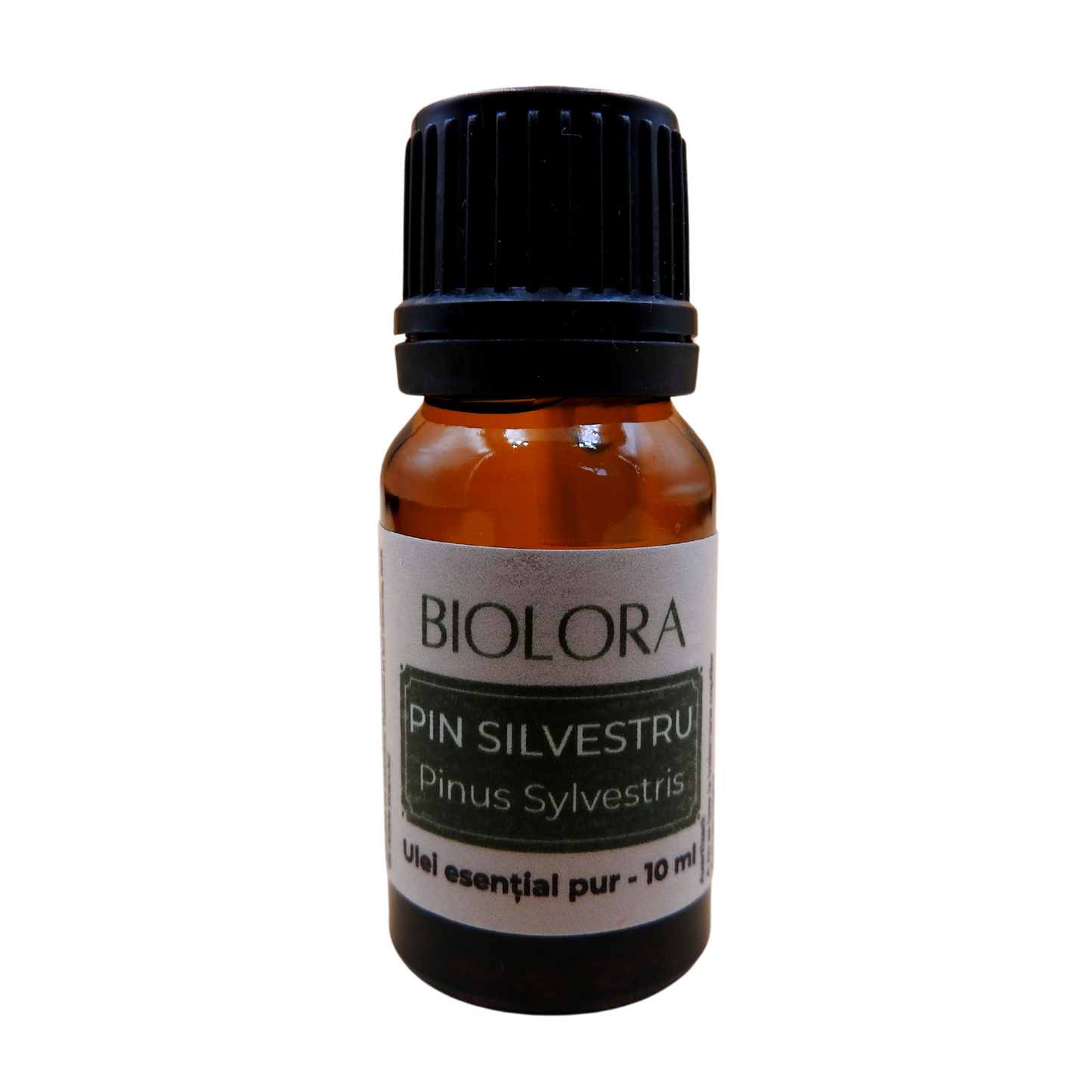 Ulei Esential de Pin Silvestru Biolora, aromaterapie, puritate 100%, nediluat, 10 ml, sticluta cu picurator