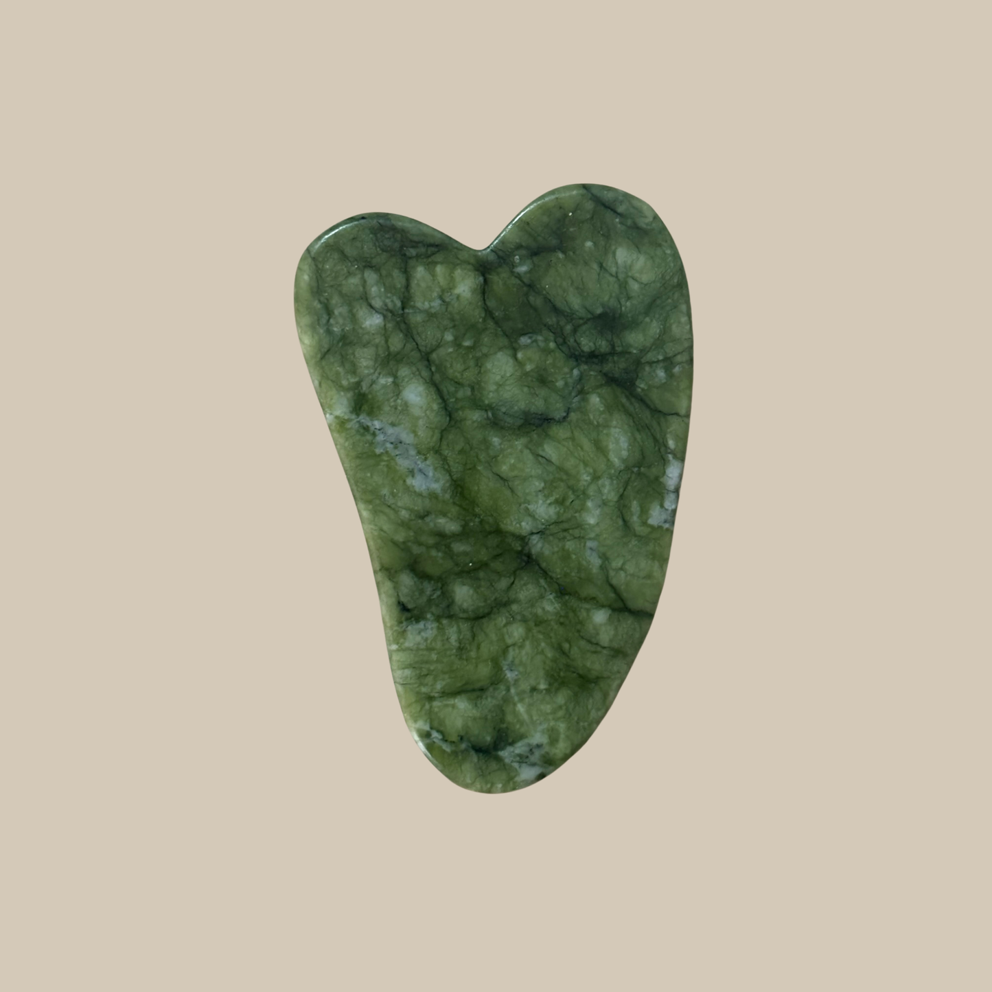 Piatra Gua Sha din Jad pentru masaj facial