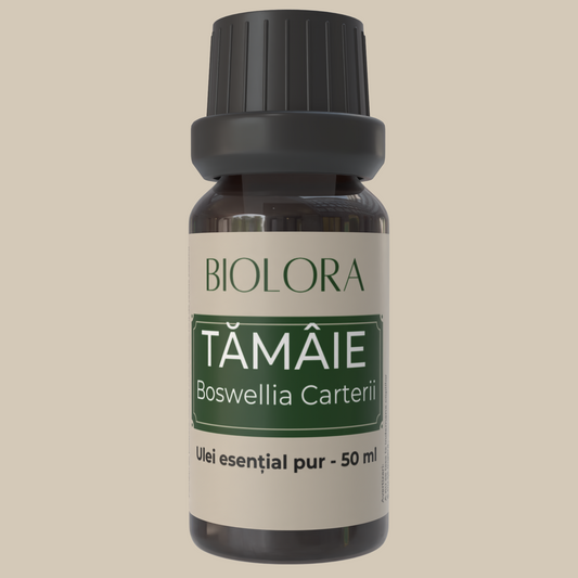 Ulei Esential de Tamaie/Frankincense Biolora, aromaterapie, puritate 100%, nediluat, 50 ml
