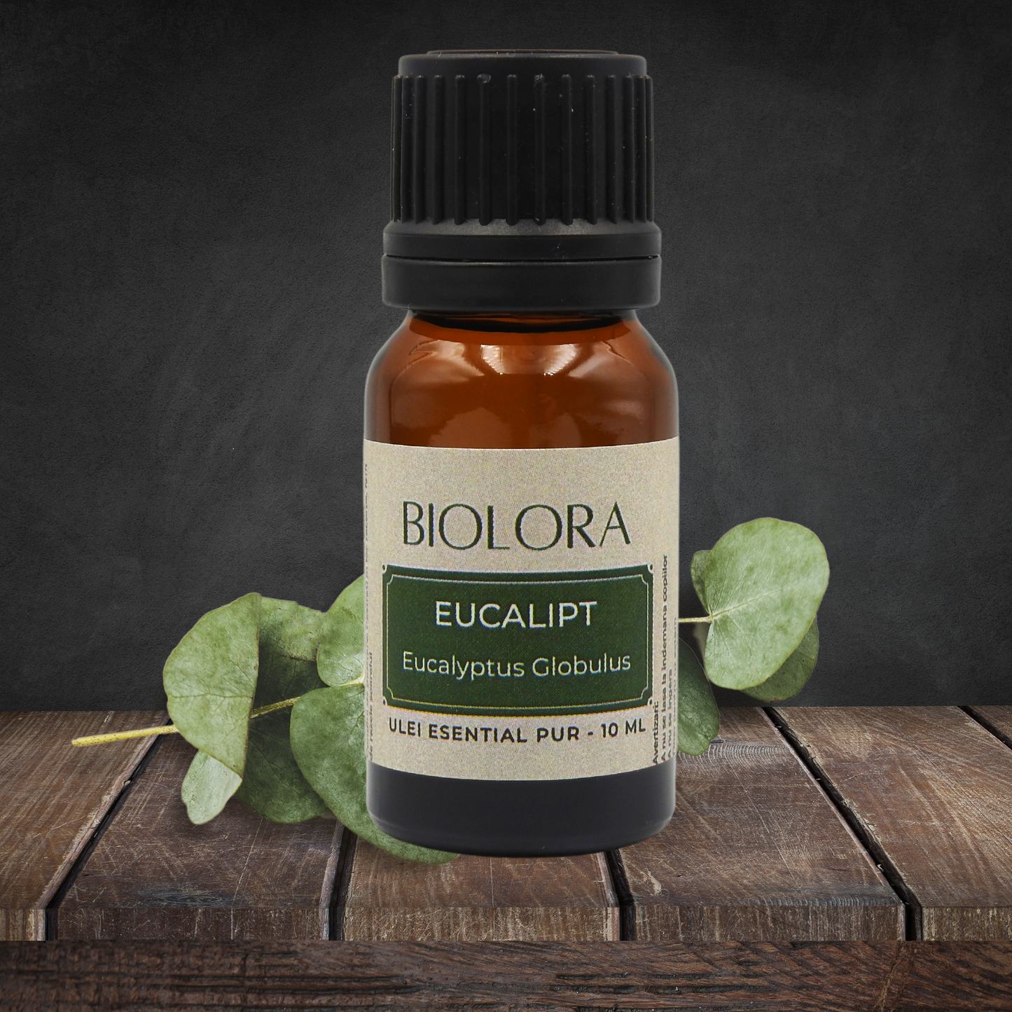 Ulei Esential de Eucalipt Biolora, aromaterapie, puritate 100%, nediluat, 10 ml